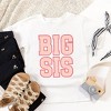 The Juniper Shop Big Sis Distressed Toddler Short Sleeve Tee - 2 of 2