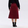 Women's Corduroy Midi A-Line Skirt - Universal Thread™ - 2 of 3