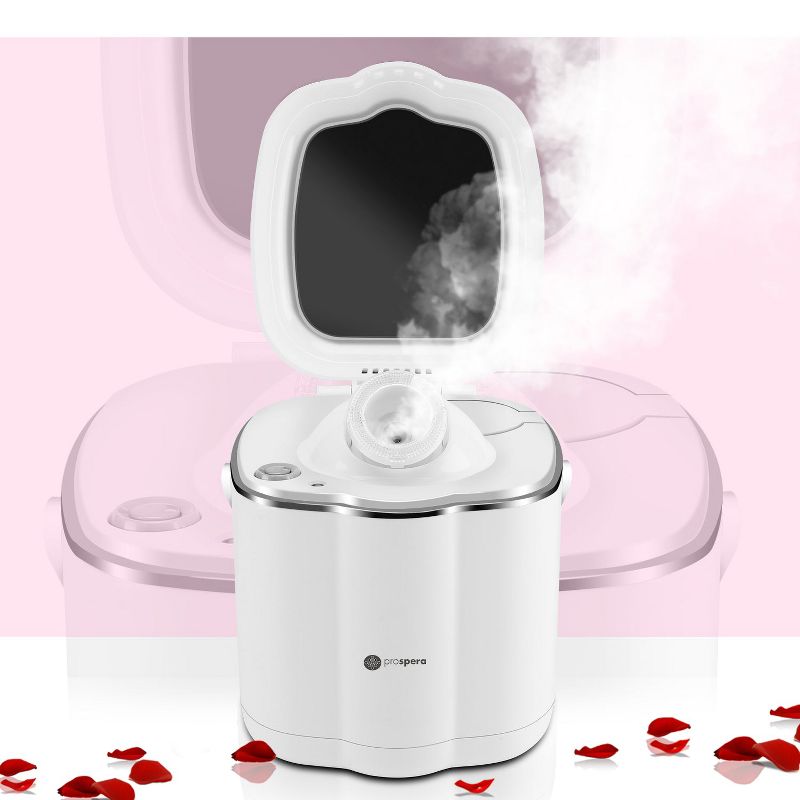 Prospera DL008 Hot Mist Nano Facial Steamer Spa Quality Home Face Humidifier for Women Men, 5 of 6