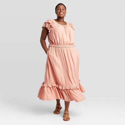 target coral dress