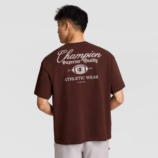 Camiseta gráfica Champion "Champion Athletic Wear" para hombre - Chicory Coffee 2