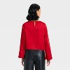 Women's Long Sleeve Satin Blouse - A New Day™ - 2 of 3