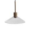 Chaness Glass Pendant Clear/Brass - Signature Design by Ashley: Metallic Finish, UL Listed, Adjustable Height - 2 of 4
