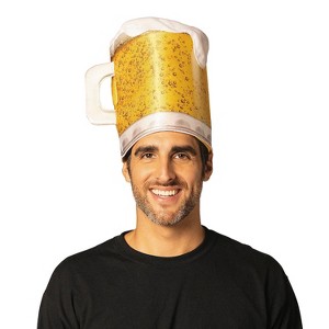 Imposta Costumes Imposta Imposta Adult General Sizing Beer Mug Hat Halloween Costume Headwear - Yellow One Size - 1 of 2