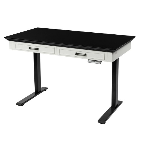 Atticus Height Adjustable Desk Black