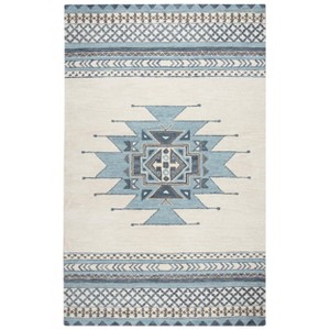 Rizzy Home Alora Decor Ryder Rug Blue - 1 of 4