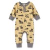 Boy's Baby Boy Keep Truckin Long Sleeve Romper - Tesa Babe - 2 of 2
