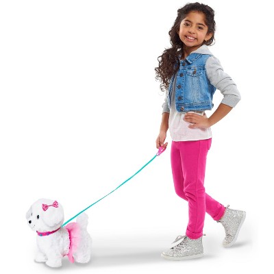 barbie pets walking puppy