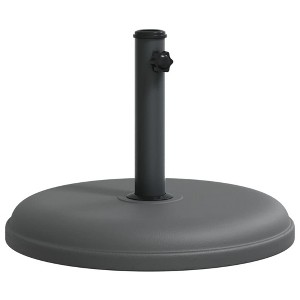 vidaXL Parasol Base Dark grey Plastic, Concrete, Iron 33 lb - 1 of 2