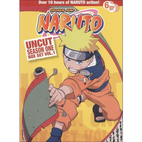 Naruto Uncut Box Set Season One Vol 1 Dvd Target