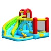 Costway Inflatable Kids Water Slide Jumper Bounce House Splash Water Pool W/ 735W Blower - 4 of 4