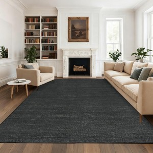 Nasitip Traditional Farmhouse Braided Pattern Area Rug Non-Slip Washable for Living Room，Bedroom，Entryway - 1 of 4