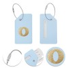 Unique Bargains Luggage Tag Light Blue 1 Pc - 3 of 4