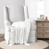 Lush Décor Reyna Toddler Soft Knitted Ruffle Throw Baby Blanket - 2 of 4