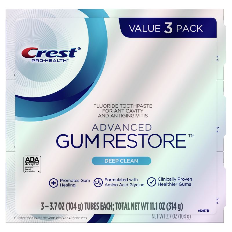 Crest Pro-Health Advanced Gum Restore Toothpaste - Mint - 3.7oz, 3 of 14