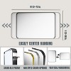 Wall-Mounted Mirror Rectangle Bathroom Vanity Mirrors Framed Mirrors Aluminum Framed Bathroom Mirror - 2 of 4