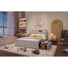 Kids Upholstered Bed Frame with Bookcase Headboard & 2 Storage Drawers, No Box Spring Needed, Easy Assembly - 3 of 4