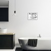 Stupell Industries Bubble Bathtub Penguins, 14" x 11" - 2 of 4