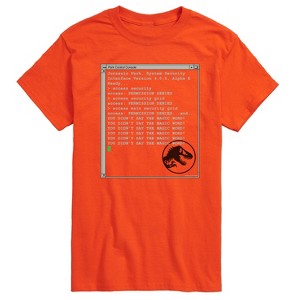 Men's - Jurassic Park - You Didnt Say The Magic Word Short Sleeve Graphic T-Shirt - 1 of 4