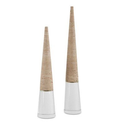 Uttermost 18169 Stoney Point, Sculptures, Set of 2