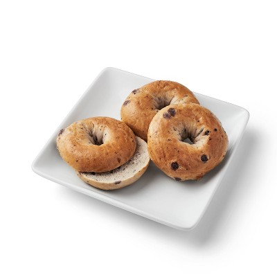 Blueberry Sliced Mini Bagels - 16oz/12ct - Favorite Day&#8482;