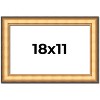 PosterPalooza | Traditional Gold Picture Frame - UV Acrylic, Backing Board, Hanging Hardware Included - 2 of 4