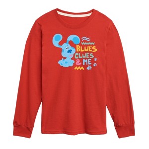 Boys' - Blue's Clues & You! - Blue's Clues & Me Long Sleeve Graphic T-Shirt - 1 of 3