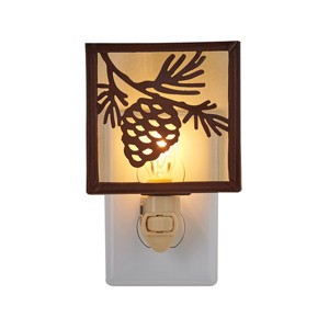 Park Designs Pinecone Night Light - 1 of 3