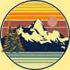 Men's Design By Humans Mountain View By pilipsjanuarius T-Shirt - 2 of 3