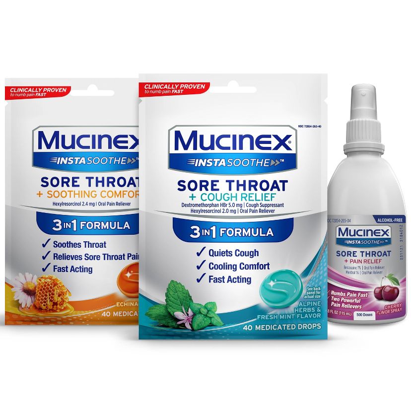 Mucinex Sore Throat Collection