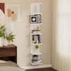 Tier Wall Shelf Unit Floating Shelves Storage Home Display White Tall Long Shelf Book Shoe Vanity Purse TV Bedroom Living Room - 2 of 4