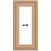 PosterPalooza | Panoramic Weathered Yellow Picture Frame - UV Acrylic, Foam Board Backing, Hanging Hardware - 2 of 4