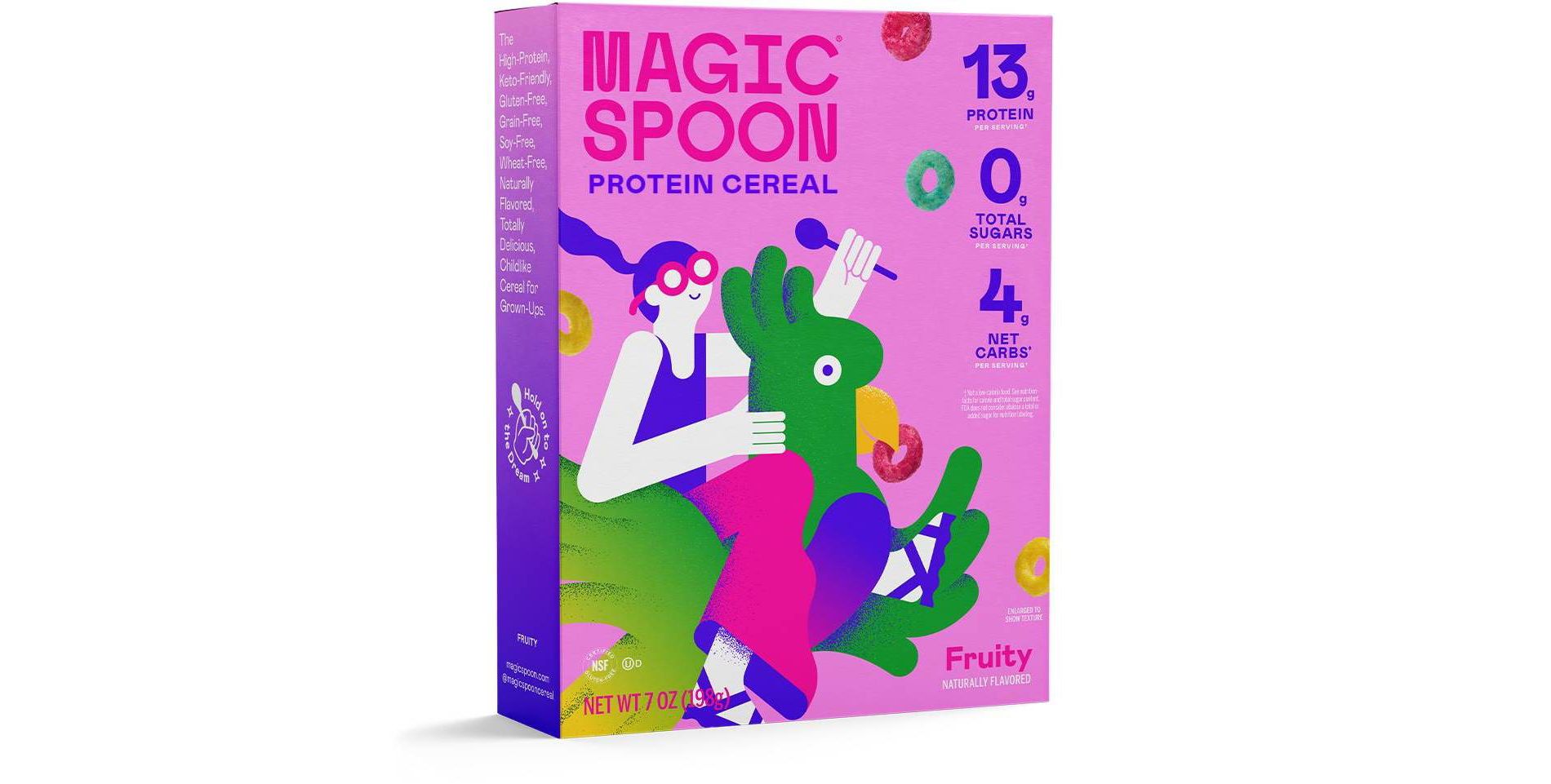 MAGIC SPOON Fruity Protein Breakfast Cereal - 7oz