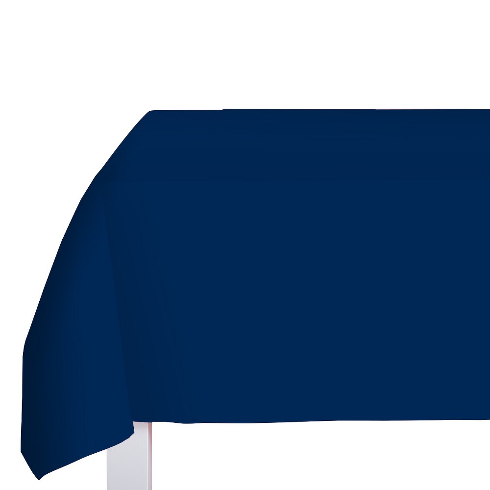 Photos - Tablecloth / Napkin Solid Table Cover Navy Blue - Spritz™