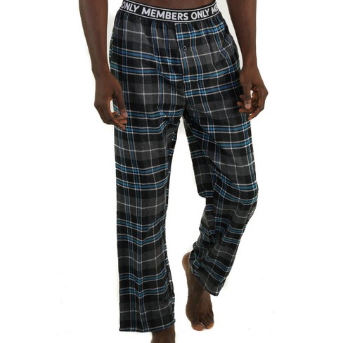 Mens flannel lounge pants best sale with pockets