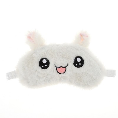 Unique Bargains Soft Happy Rabbit Eyes Sleep Mask Beige 1 Pc