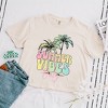 Simply Sage Market Women's Summer Vibes Only  Short Sleeve Relaxed Fit Cropped Tee - 3 of 3