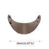 Unique Bargains HJC CL-16 Motorcycle 3-Snap Helmet Visor Shield Replacement 1 Pcs - 4 of 4