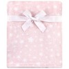Hudson Baby Infant Girl Plush Blanket with Security Blanket, Star Girl, One Size - 3 of 4