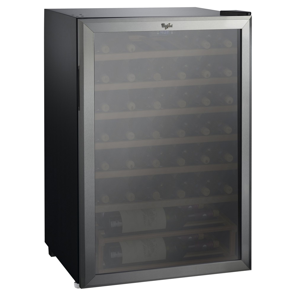 Whirlpool 40 Bottle 4.5 Cu. Ft Wine Refrigerator - Stainless Steel JC-133EZ