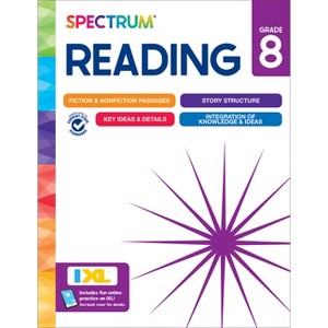 Spectrum Reading Workbook, Grade 8 - (Paperback) - 1 of 1