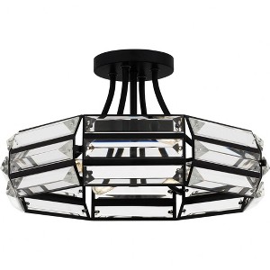 Quoizel Lighting 4 - Light Semi-Flush Mount in  Matte Black - 1 of 1