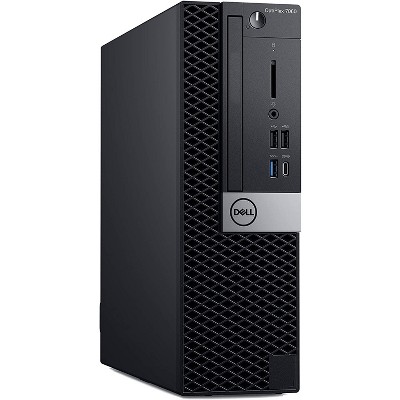 Dell 7060-SFF Certified Pre-Owned PC, Core i7-8700 3.2GHz, 16GB Ram, 512GB SSD, DVDRW, Win10 Pro (64-bit) Manufacturer Refurbished