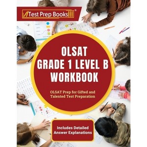 OLSAT Grade 1 Level B Workbook - by  Joshua Rueda (Paperback) - 1 of 1