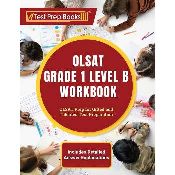 OLSAT Grade 1 Level B Workbook - by  Joshua Rueda (Paperback)