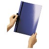 Durable Vinyl DuraClip Report Cover w/Clip Letter Holds 60 Pages Clear/Black 221401 - 2 of 4