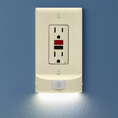 Snappower Motionlight For Gfci Outlets Wall Plate With Built in