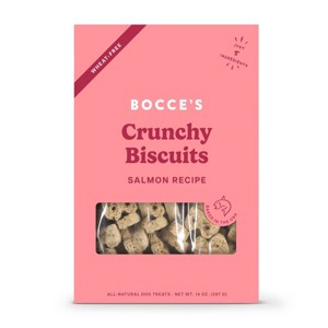 Bocce's Bakery Salmon and Sweet Potato Basic Wheat Free Dog Treats - 14oz - 1 of 3
