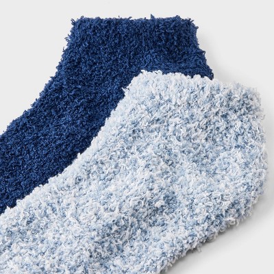 Women's Marled 2pk Cozy Low Cut Socks - Auden' One Size - image 3