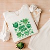 Simply Sage Market Women's Lightweight Garment Dyed Graphic Sweatshirt St. Patrick's Affirmations - 3 of 4
